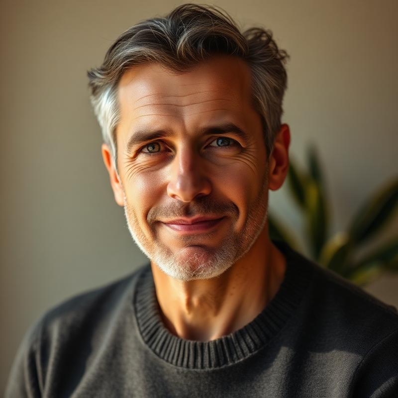 Portrait of Marcus R., Ascent client